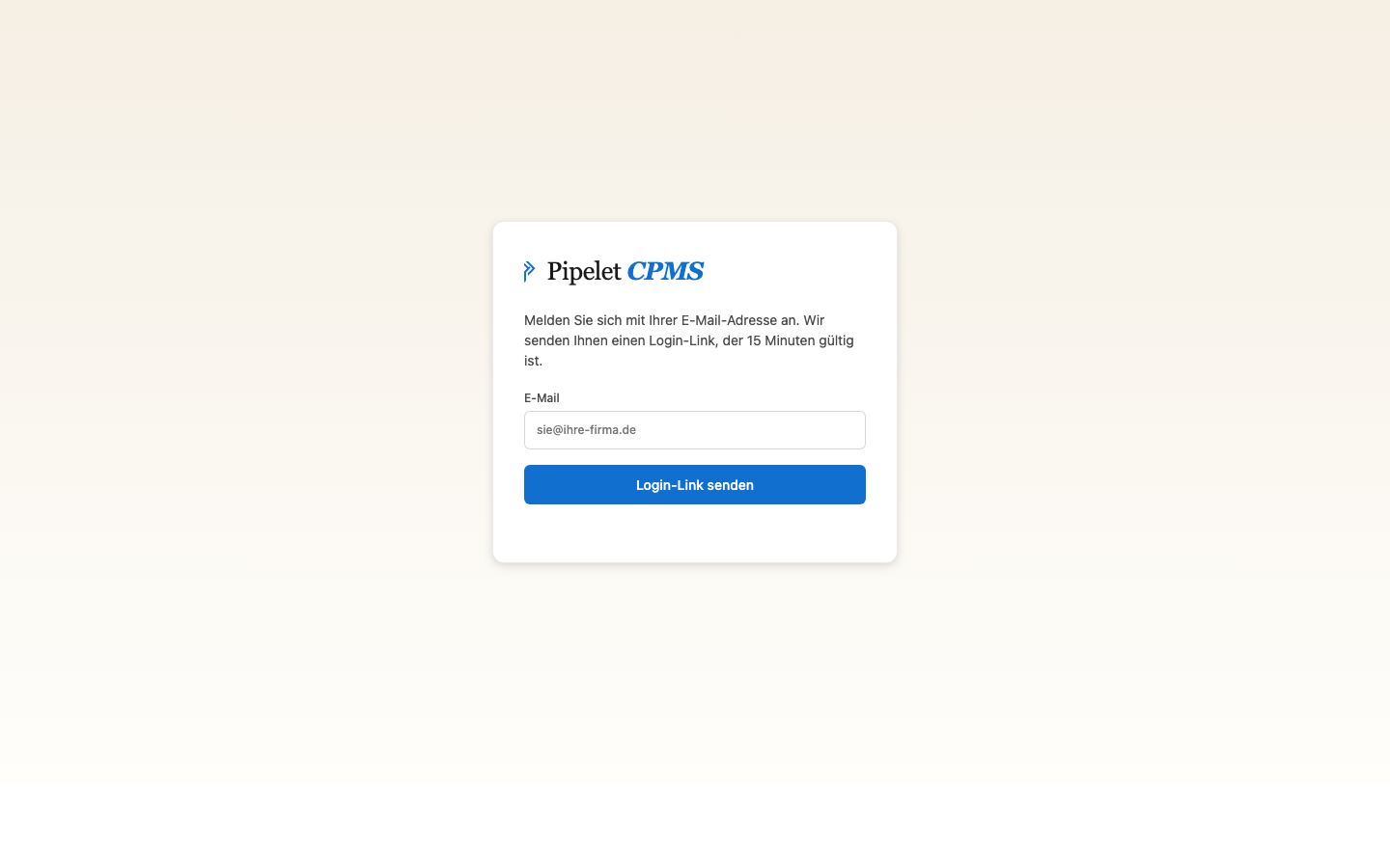 CPMS Core screenshot